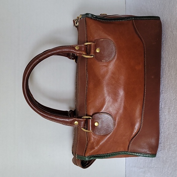 Brahmin vintage brown leather handbag - Picture 3 of 16